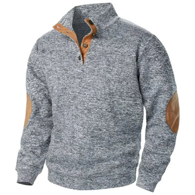 Heren V-Hals Sweatshirt Outdoor & Casual