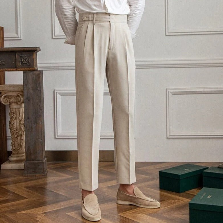 Tailored Pantalon – Slim Fit Rechte Herenbroek