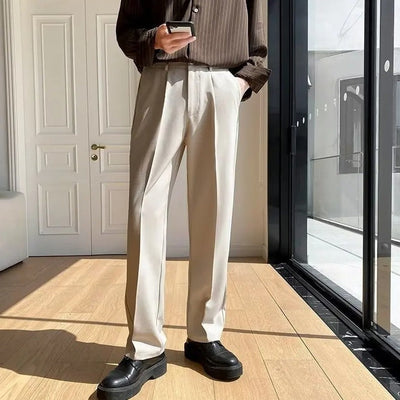Slim Fit Pantalon – Tijdloze Luxe Herenmode