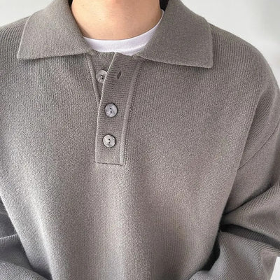 Polo Sweater – Tijdloze Herenmode met Luxe Uitstraling
