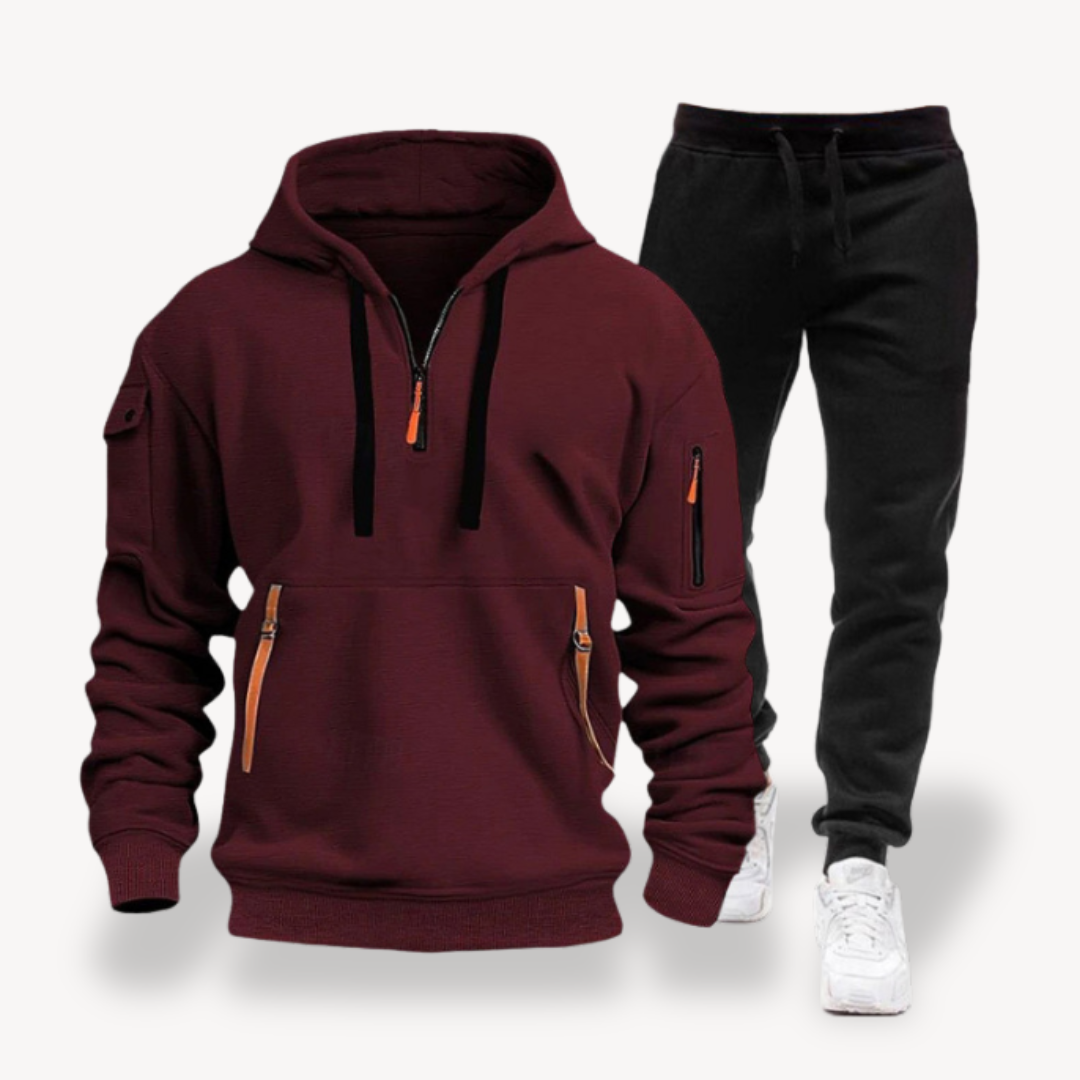 Heren Tech Fleece Trainingspak – Hoodie & Joggers Set