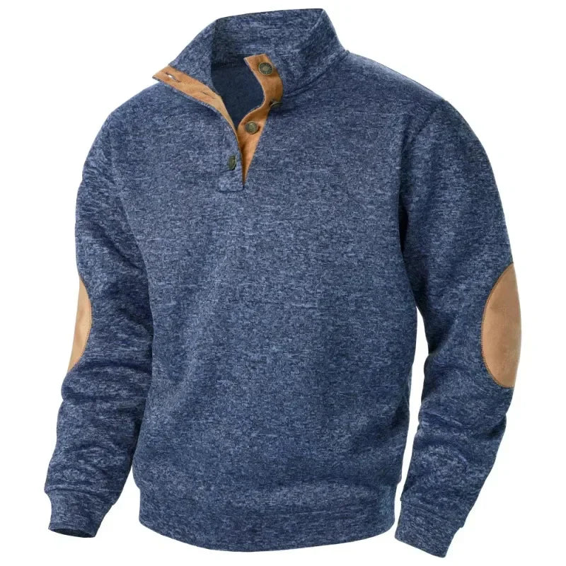 Heren V-Hals Sweatshirt Outdoor & Casual