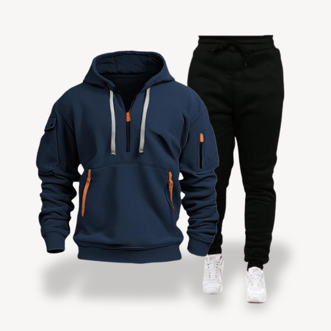 Heren Tech Fleece Trainingspak – Hoodie & Joggers Set
