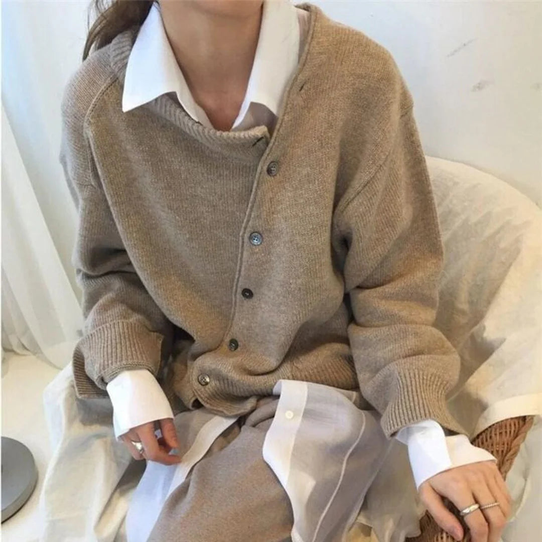 Soft Cashmere Wrap Cardigan voor Dames