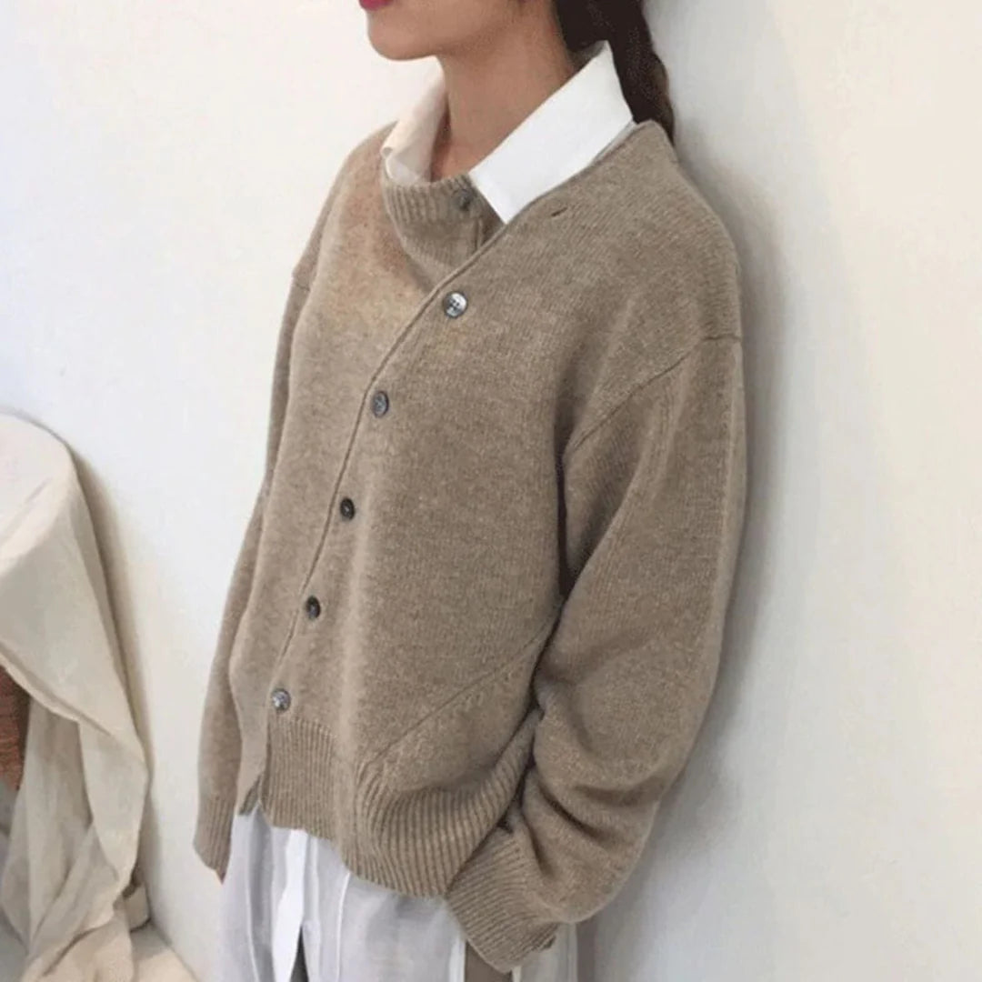 Soft Cashmere Wrap Cardigan voor Dames