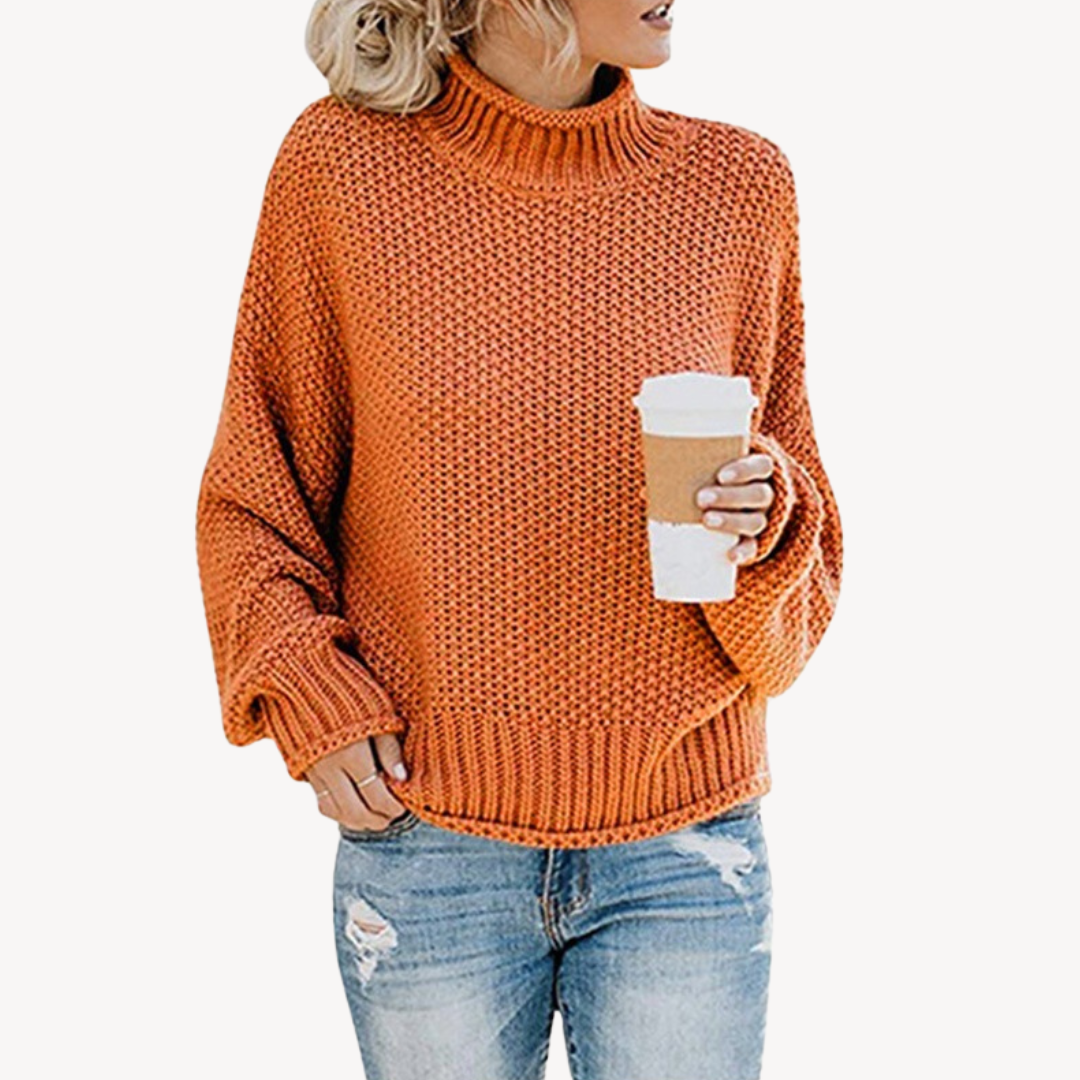 Dames Gebreide Pullover Trui – Zacht & Stijlvol in Wolmix