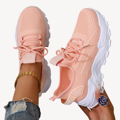 Dames Orthopedische Mesh Sneakers – Lichtgewicht & Ademend