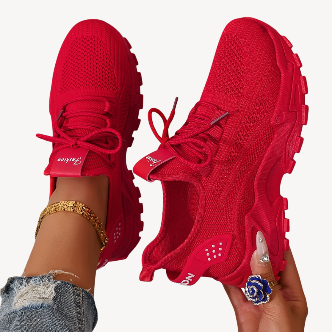 Dames Orthopedische Mesh Sneakers – Lichtgewicht & Ademend
