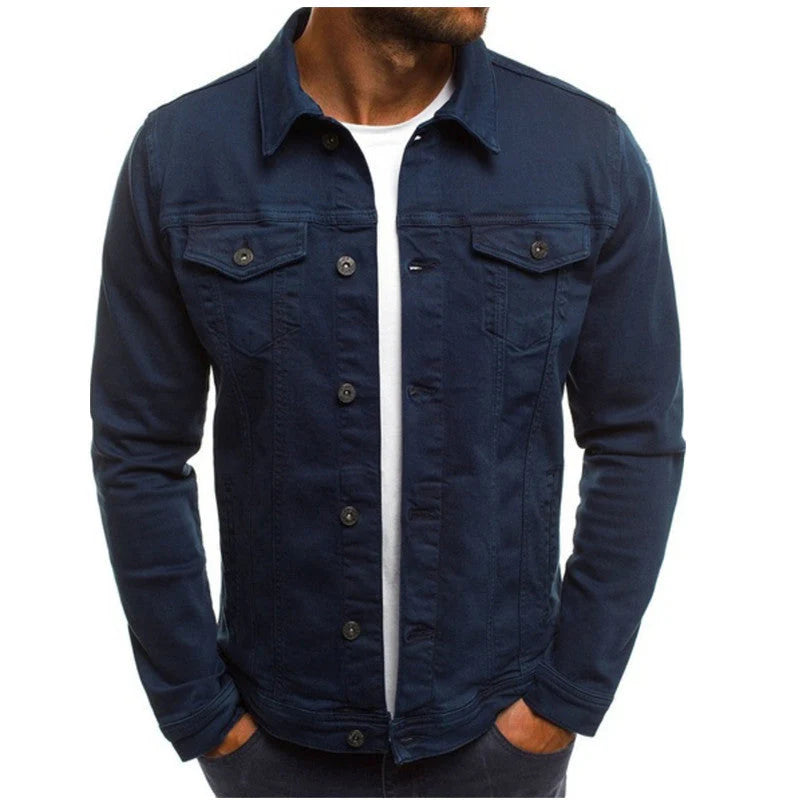 Roland Casual Heren Denim Jack
