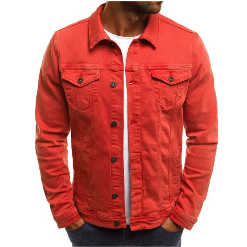 Roland Casual Heren Denim Jack