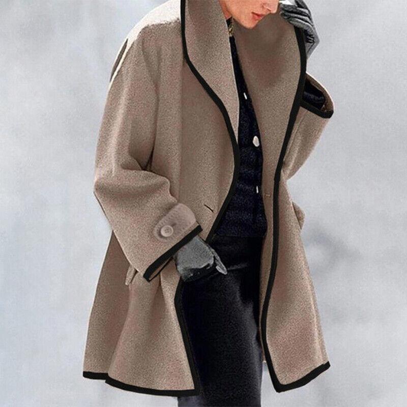 Elegante Lange Dames Winterjas – Warm & Tijdloos (Ook in Plus Size)