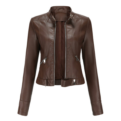 Dames Leren Jack – Tijdloos & Elegant van Echt Leer