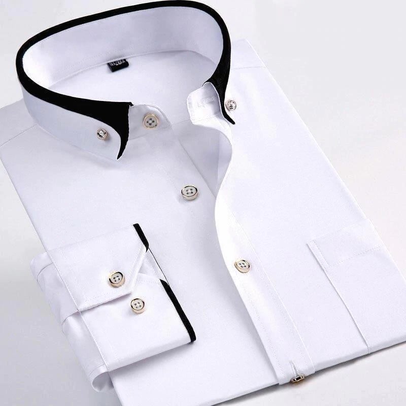 Milano Luxe Stretch Overhemd – Satijnzachte Herenklassieker