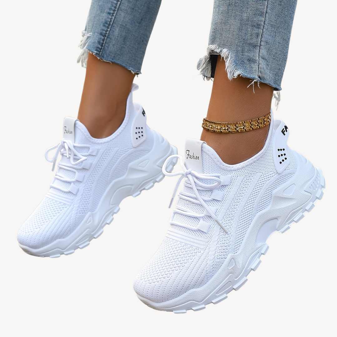 Dames Orthopedische Mesh Sneakers – Lichtgewicht & Ademend