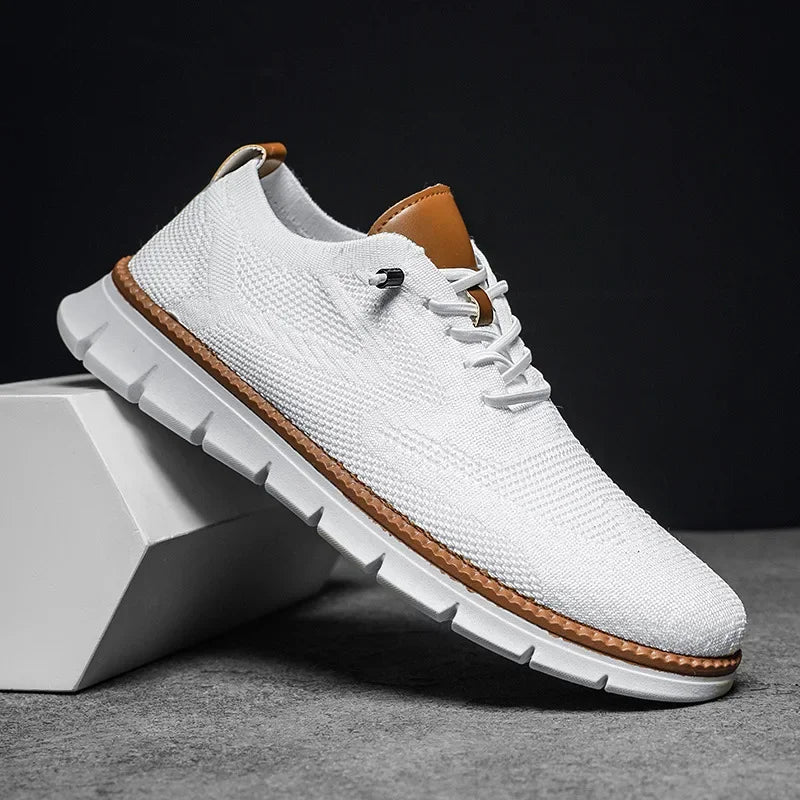 Lyon Comfortabele Herenschoenen – Handgemaakt Vakmanschap met Ademend Design